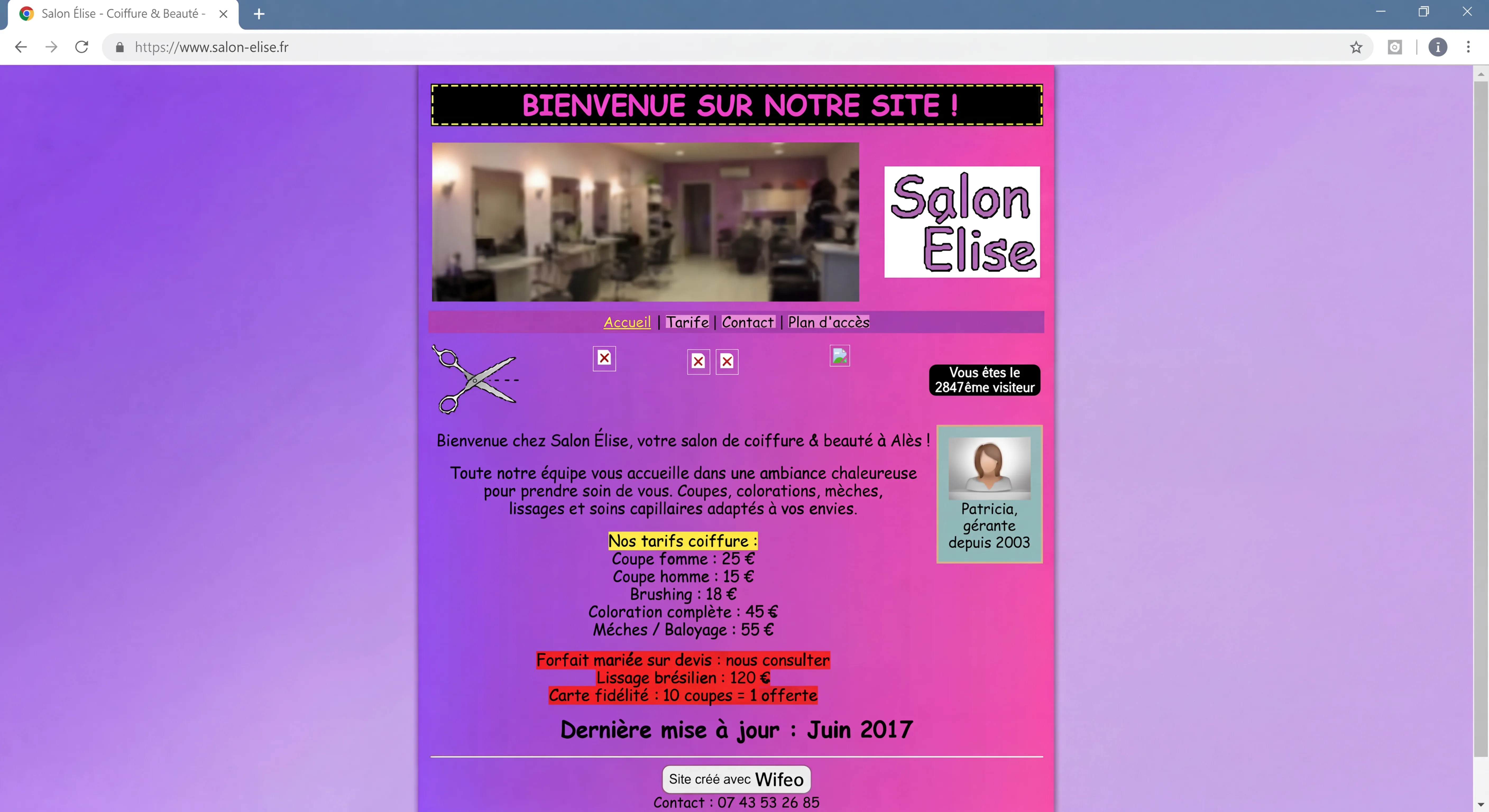 Front site — obsolete